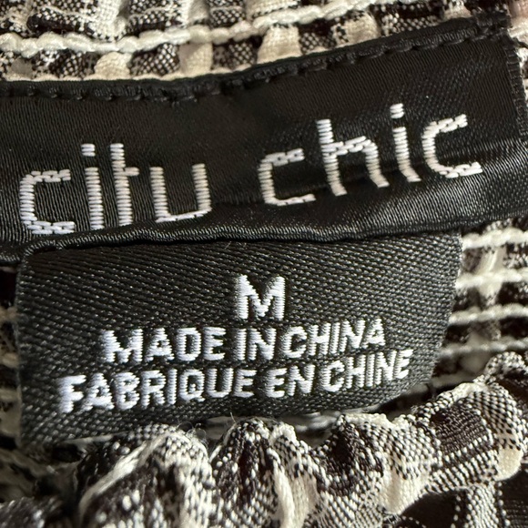 City Chic Black & White Gingham Mini Dress with Ruffle Hem - Picture 2 of 6